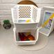 Пластиковый секционный лоток-органайзер в холодильник для овощей и фруктов штабелируемый