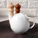 Заварочный белый чайник на 2 порции HLS 400 мл (HR1506)