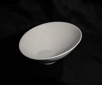 Салатник скошенный фарфоровый HLS Extra white Ø: 6` 150 мм (W0211) Hell