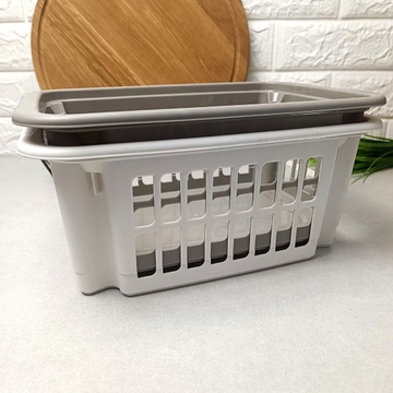 Пластиковий кошик для зберігання овочів та фруктів 4.5 л Алеана
