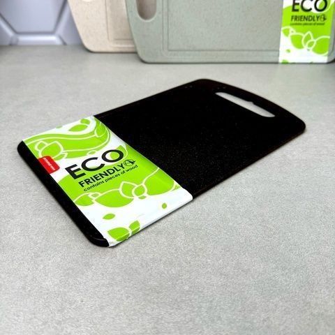 Коричневая разделочная доска 30*20 см Eco Friendly Алеана