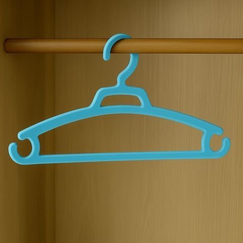 Плечик пластиковий бірюзовий 43&times;21,5 см Lamela Польща Lamela