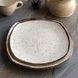 Подставная квадратная мраморная тарелка Kutahya Porselen Atlantis 230 мм (CR3223)