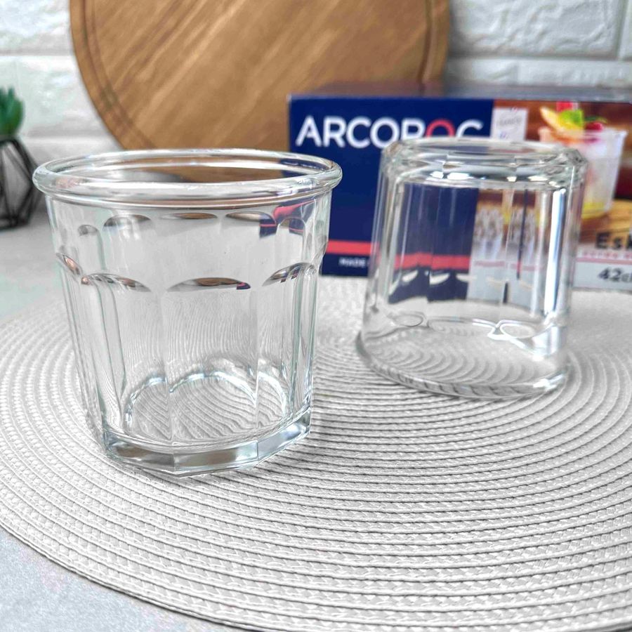 Склянка низька скляна для десертів Arcoroc "Eskale" 420 мл (L3749) Arcoroc