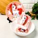 Дитячий посуд 3 предмети з мульт-героями Рожевий Єдиноріг