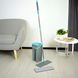 Набор для уборки ведро 4 л+полотер с отжимом IDEA HOME DS-342C Grey-Blue