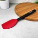 Скошенная силиконовая кухонная лопатка-шпатель Ardesto Golden Brown