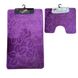 Набор лиловых ковриков для ванной и туалетной комнаты CLASSIC 50*80см D.Lilac 185 Banyolin