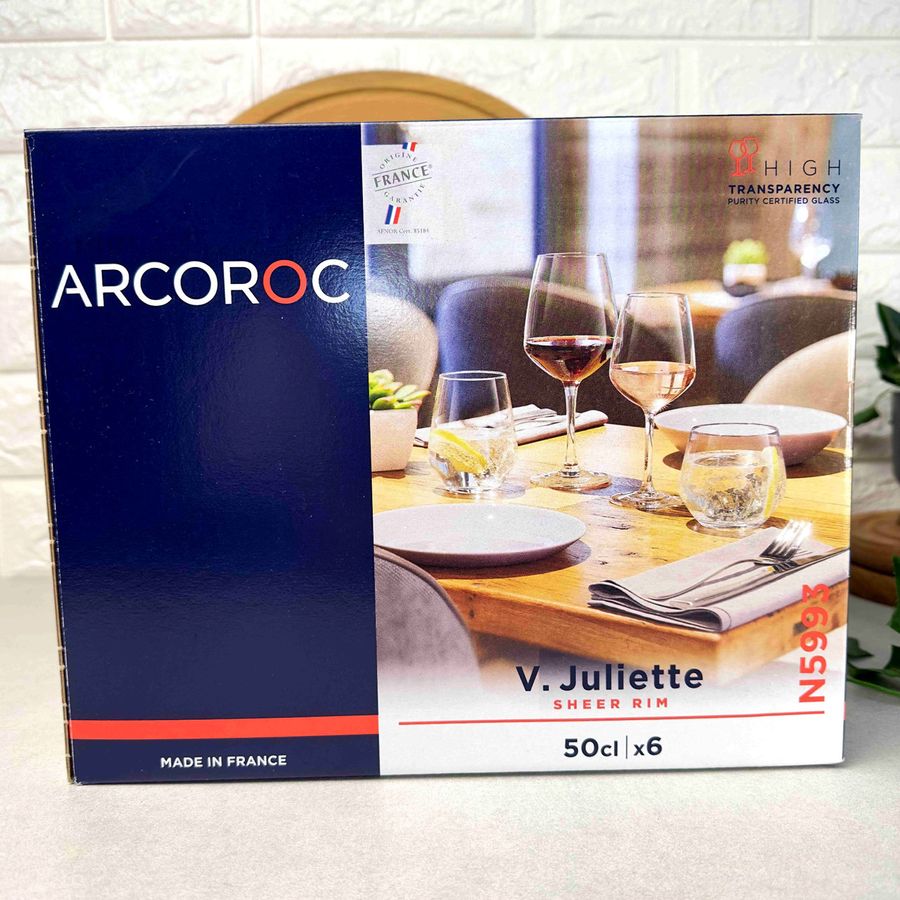 Набор винных бокалов 490 мл 6 шт Arcoroc V.Juliette Arcoroc