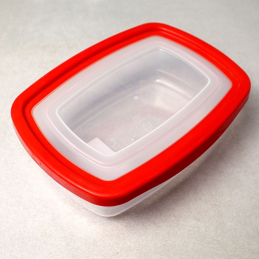 Прямоугольный судок для пищи с плотной крышкой Keeper 0.5 л Ал-Пластик