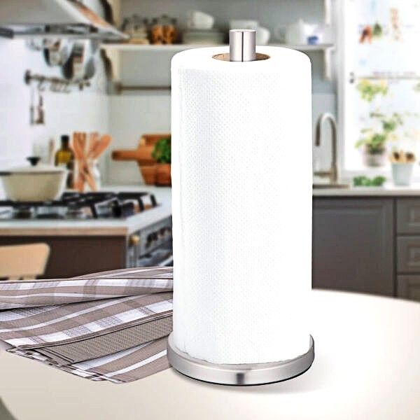 Серый держатель для бумажных кухонных полотенец, кухонный бумагодержатель Maestro