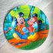 Набор детской посуды 3 предмета с мульт-героями Микки, разноцветный