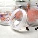 Набір банок для сипких продуктів з рожевим декором 3 предмета Luminarc Jar Alys (P2915)