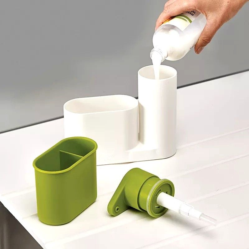 Багатофункціональний дозатор для миючих засобів та губок, щіток Plastar Pak