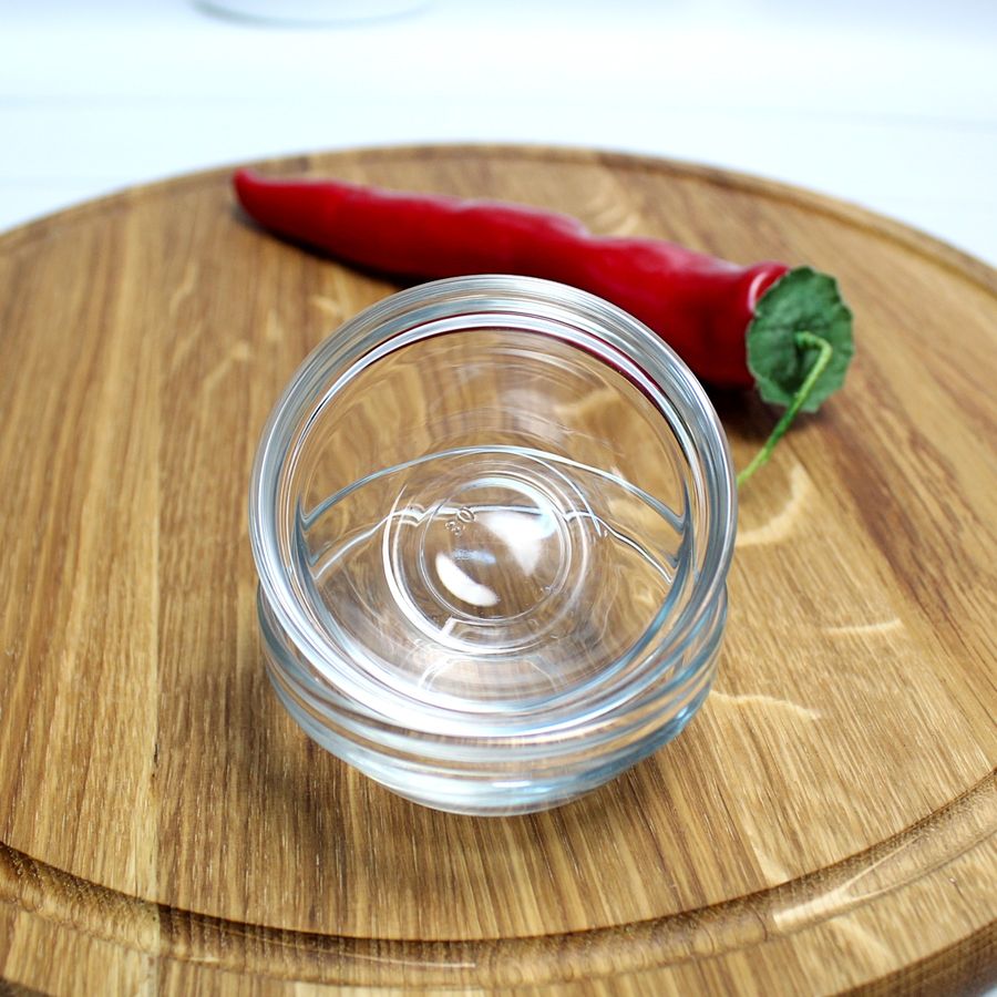 Набор стеклянных круглых соусников 6 шт Pasabahce Chef's 9 см (53483) Pasabahce