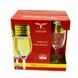 Набор бокалов 190 мл для шампанского EAV08-419 рисунок "Новый Версаче" 6 шт.