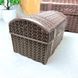 Пластикова скринька В'язка Коричнева Aly-310