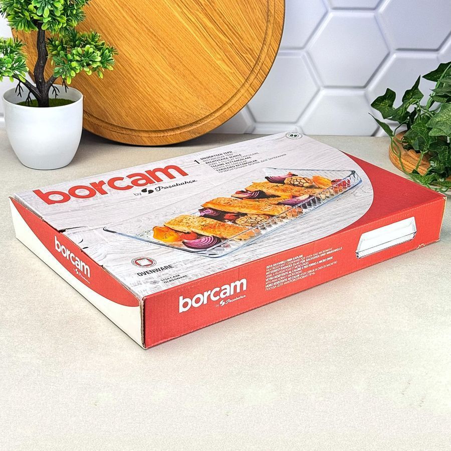 Скляне деко 37*24 см Borcam Borcam