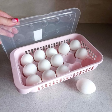 Пластиковый лоток для хранения и транспортировки яиц на 15 ячеек BEE HOME