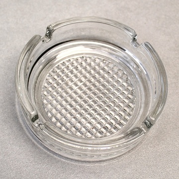 Круглая стеклянная пепельница с рифленным дном ОСЗ (4c1162) ОСЗ