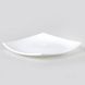 Квадратная персональная тарелка из толстой стеклокерамики Luminarc Quadrato White 190 мм (H3658)
