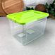 Пластиковый пищевой контейнер с крышкой для хранения 1.2 л Smart Box Practice