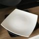 Квадратная персональная тарелка из толстой стеклокерамики Luminarc Quadrato White 190 мм (H3658)