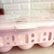 Пластиковий лоток для зберігання та транспортування яєць на 15 осередків.