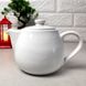 Чайник-заварник білий порцеляновий для ресторанів HLS 450 мл (HR1505)