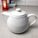 Чайник-заварник из белого фарфора для ресторанов HLS 450 мл (HR1505)