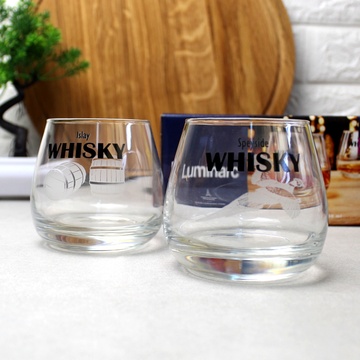 Набор низких стаканов каплевидной формы Luminarc "Whisky" 300 мл 4 шт (Q3171) Luminarc