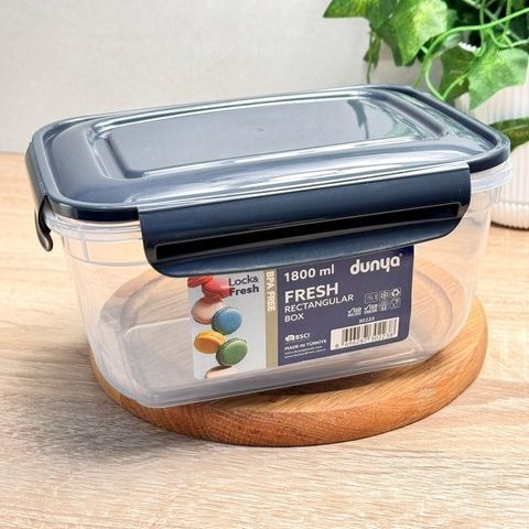 Контейнер Fresh Box прямокутний 1,8 л 30223 Dunya Dunya Plastik