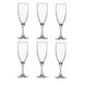 Набор бокалов для шампанского на низких ножках Luminarc French Brasserie 170 мл 6 шт. (H9452)