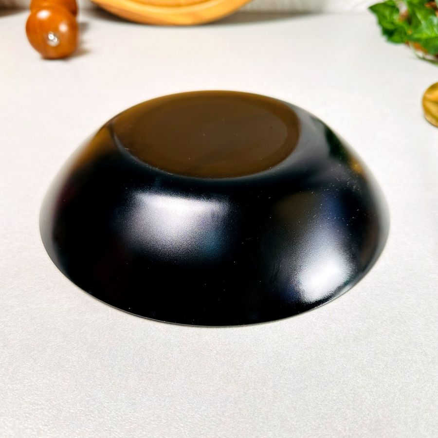 Чорна супова тарілка Luminarc Diwali Black 20 см (P0787) Luminarc