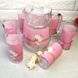 Набір для напоїв Luminarc Olivia Pink 7 предметів (Q5624)