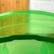 Пластикове відро з кришкою 12 л Зелене, Тюльпан СД