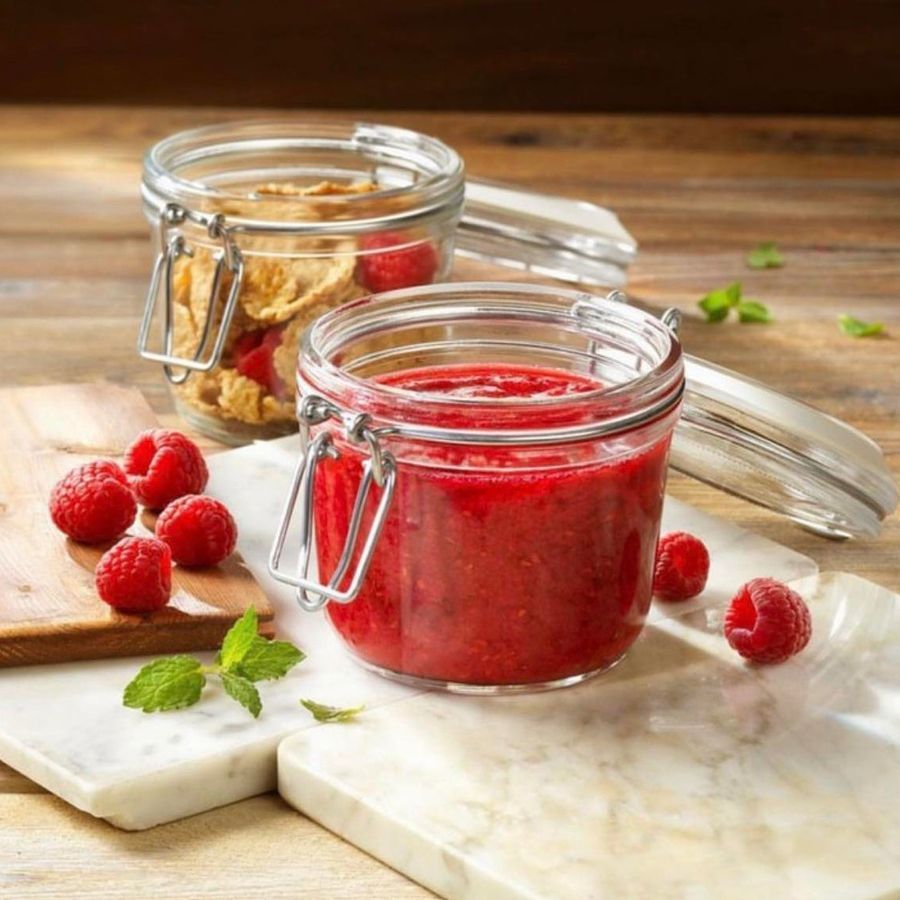 Скляна банка з бугельним замком Bormioli Rocco Fido 350 мл для сипучих продуктів Bormioli Rocco