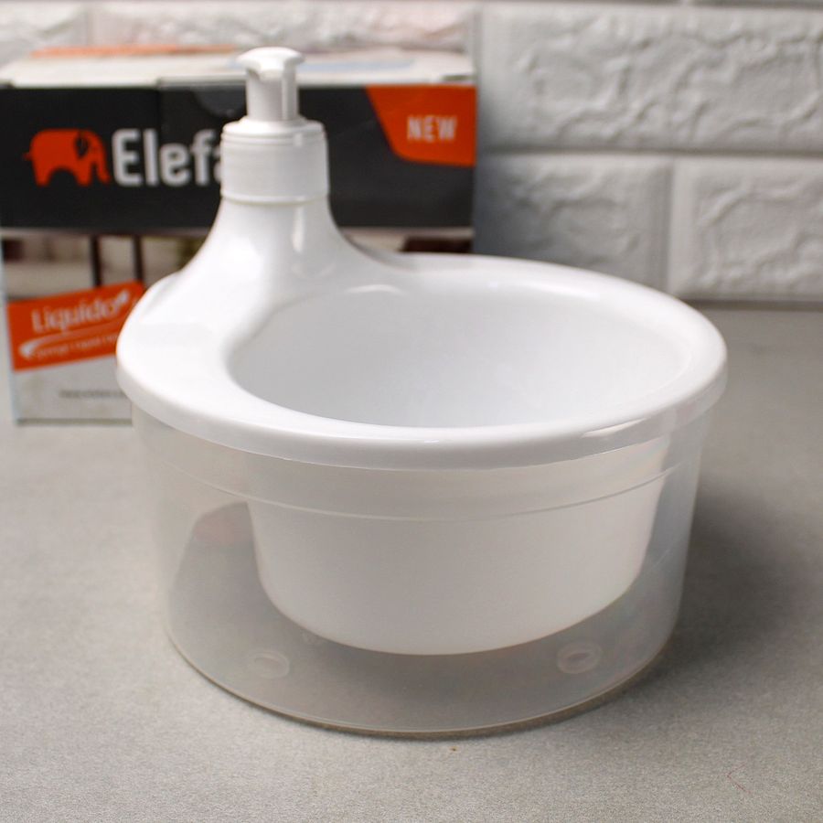 Дозатор кухонний для рідкого миючого Elefan ELEFANTI
