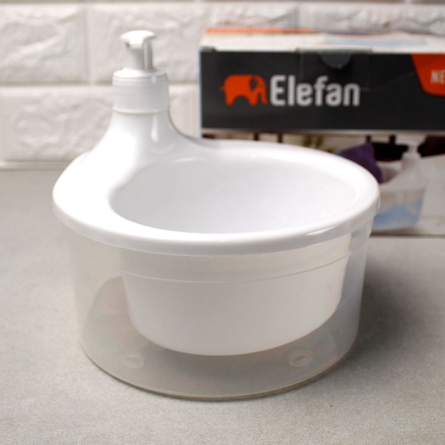 Дозатор кухонний для рідкого миючого Elefan ELEFANTI
