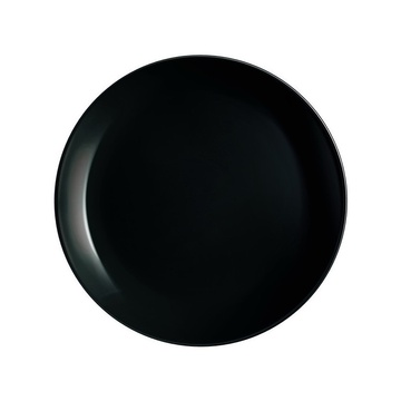 Чорна обідня плоска тарілка Luminarc Diwali Black 27 см (P0786) Luminarc