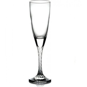 Набор бокалов для шампанского на крученной ножке Pasabahce Твист 175 мл (44307) Pasabahce