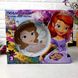 Порцеляновий дитячий посуд для дівчаток 3 предмети Принцеса Софія