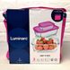 Набор пищевых контейнеров с малиновыми крышками в термосумке Luminarc KEEP'N'BOX 3 шт (P9973)