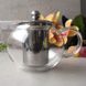 Чайник скляний заварювальний з нержавіючим ситечком Kamille 400 мл