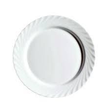 Велике біле блюдо з склокераміки Luminarc Trianon 310 мм (D6871) Luminarc