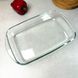 Прямоугольная стеклянная форма для духовки Vittora 2 л