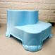Голубой детский пластиковый стульчик-ступеньки, 06104 Dunya