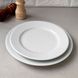 Круглая плоская тарелка с бортами Kutahya Porselen FRIG 215 мм