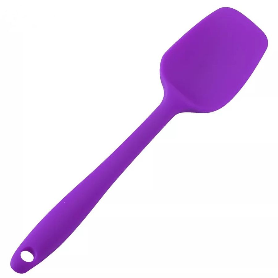 Фіолетова силіконова кухонна лопатка 27.5 см Hell