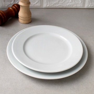 Обеденная плоская тарелка с бортами Kutahya Porselen FRIG 250 мм Kutahya Porselen
